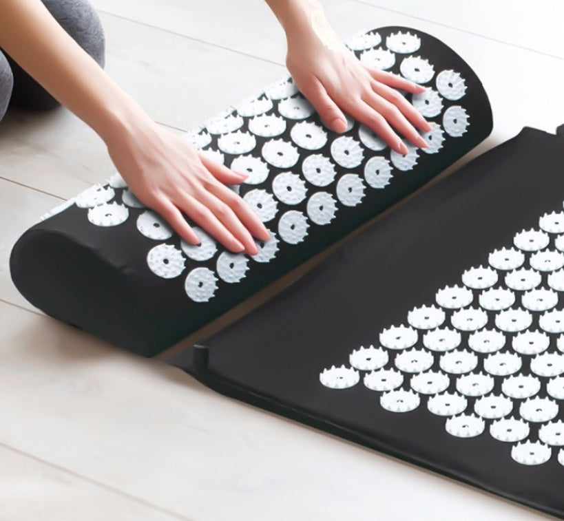 Tapis d’acupression Zen & More avec coussin – Relaxation et bien-être à domicile